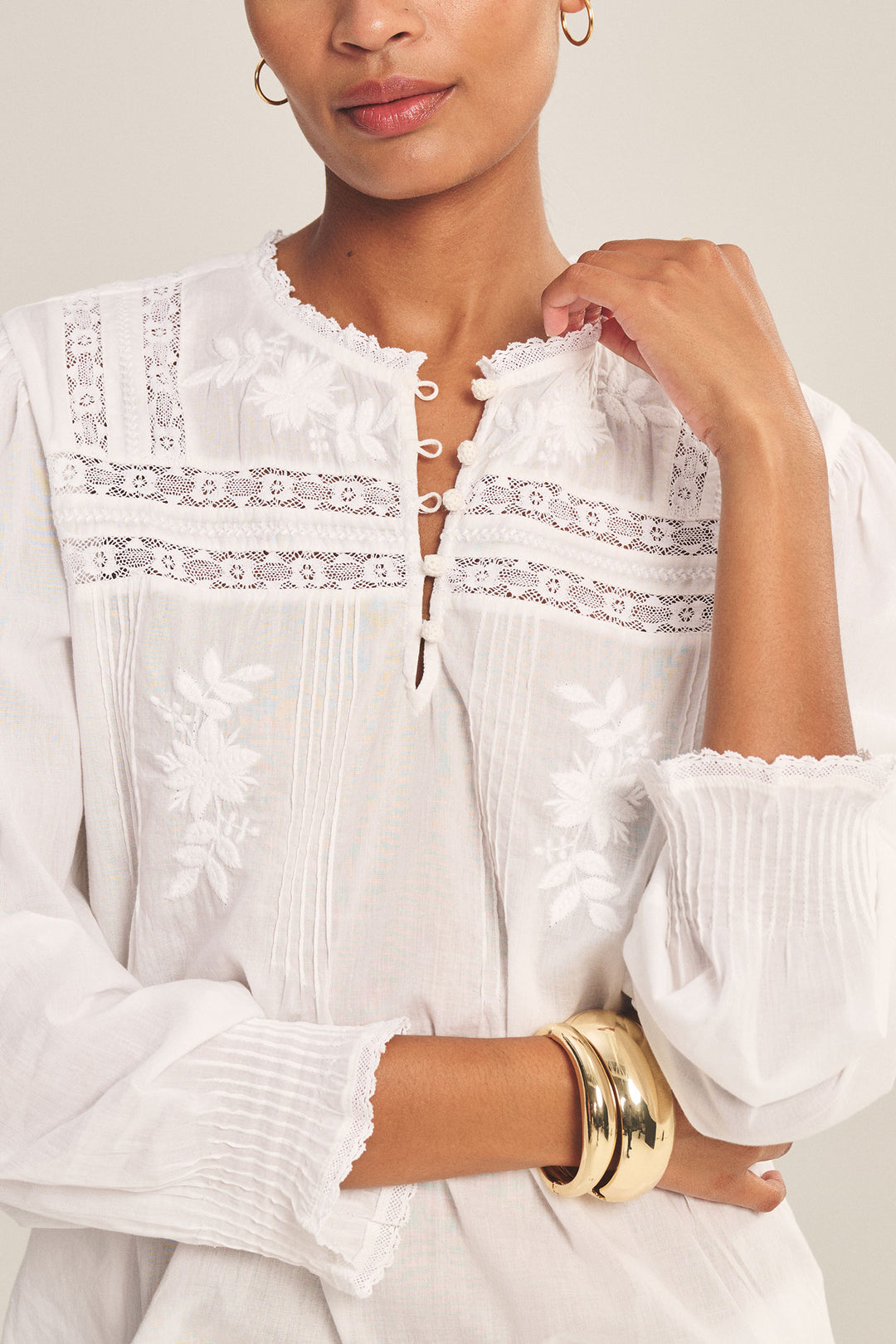 Velvet - Blouse en dentelle Byrdie