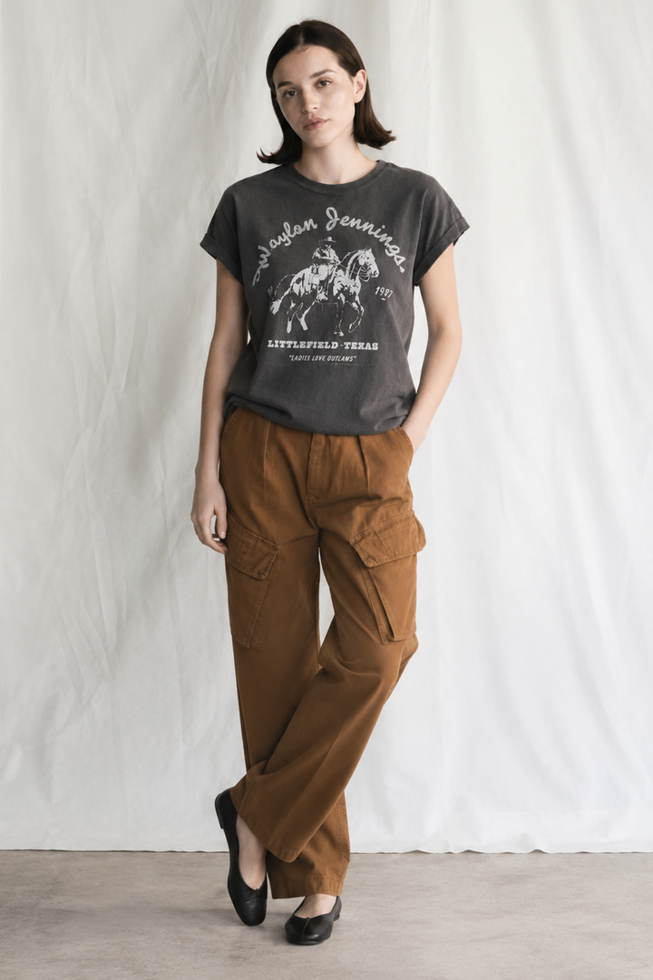 People of Leisure -T. Shirt Waylon Jennings