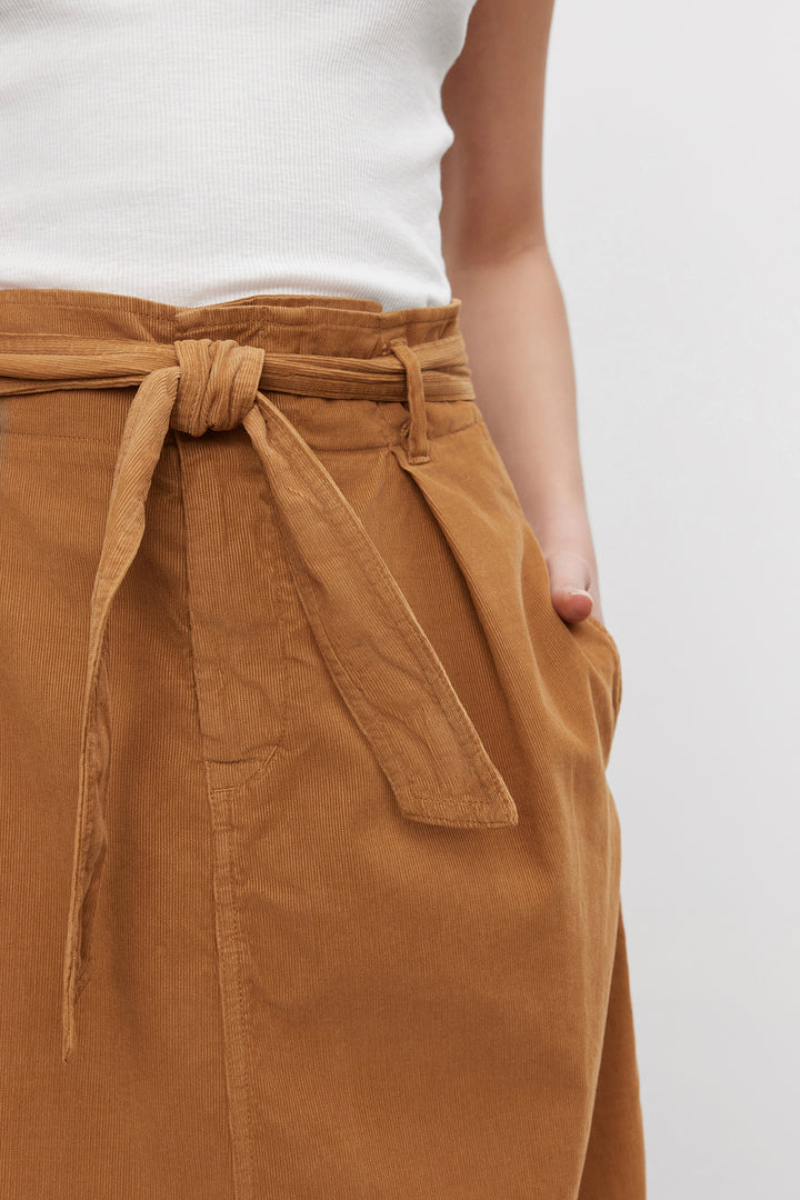 Velvet - Kennedy Cotton Corduroy Skirt - Boutique Billie 
