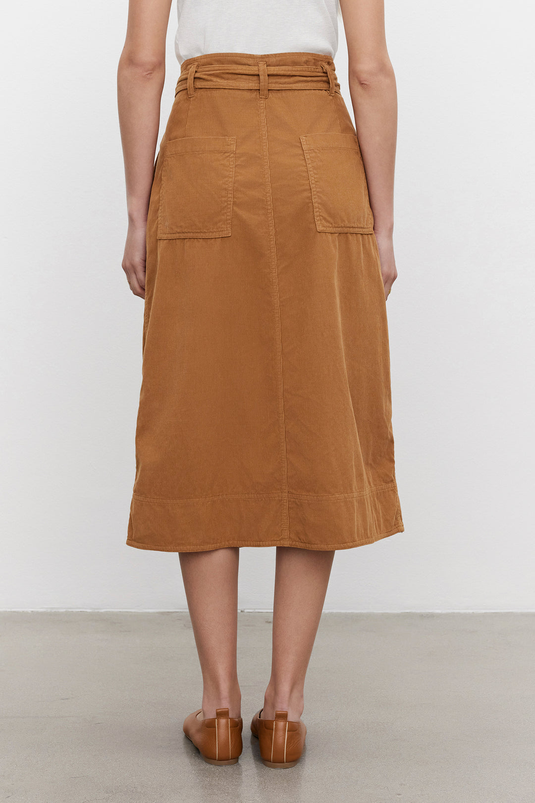 Velvet - Kennedy Cotton Corduroy Skirt - Boutique Billie 