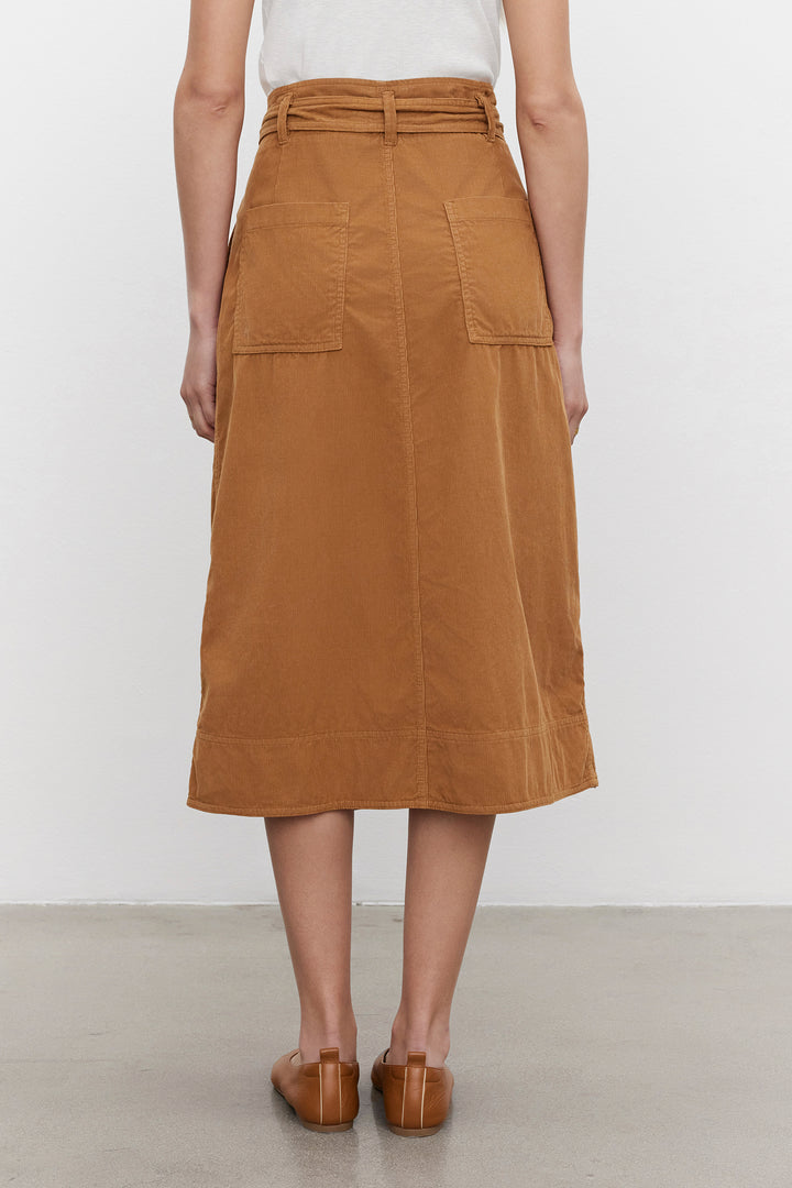 Velvet - Kennedy Cotton Corduroy Skirt - Boutique Billie 