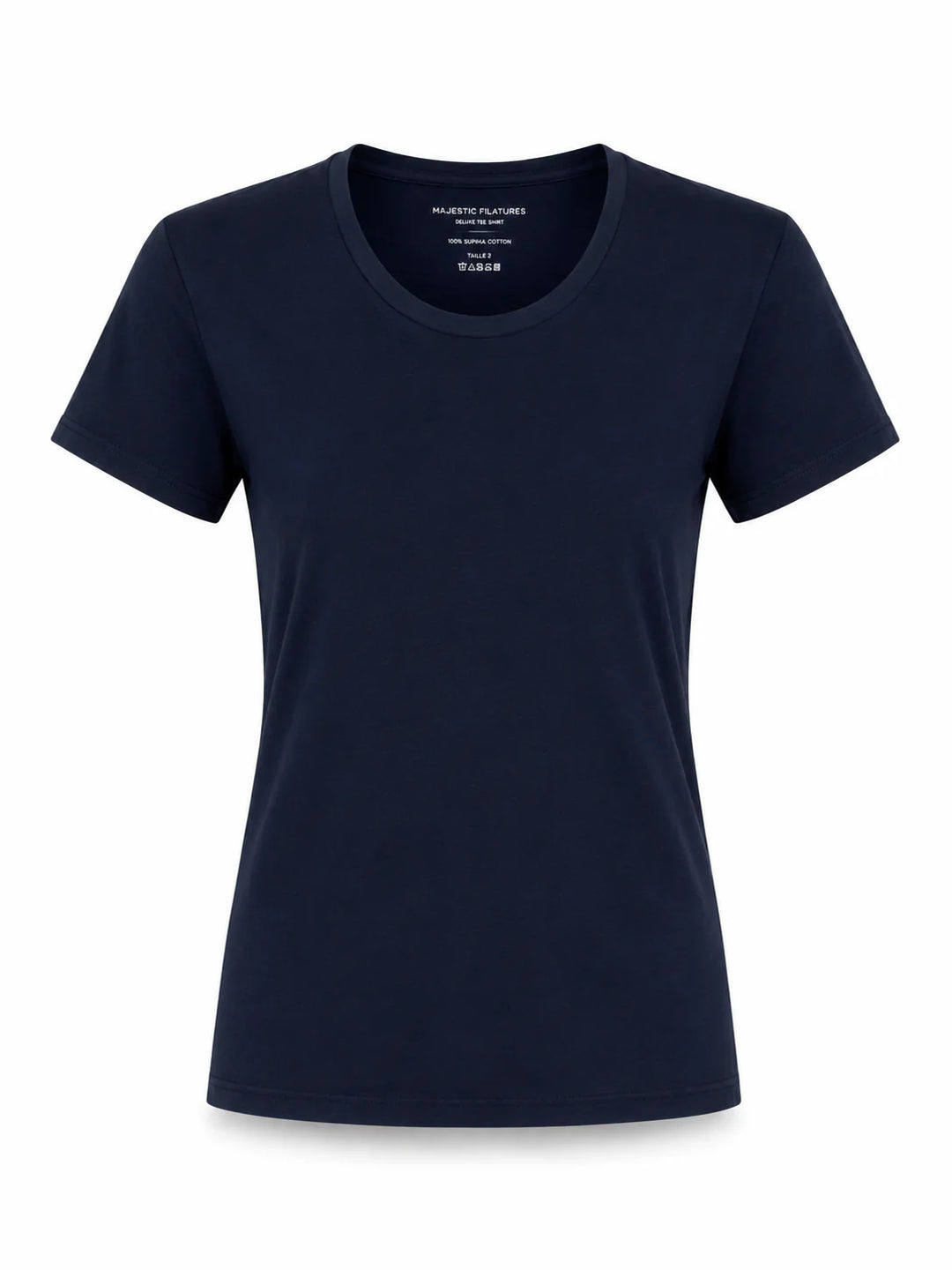 Majestic Filatures - T-shirt Deluxe Cotton col rond