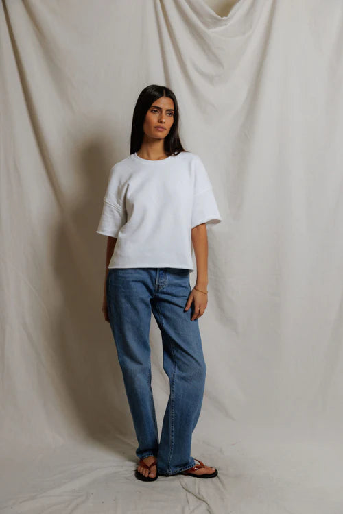 Perfectwhitetee - Sweatshirt à manches courtes Ezra