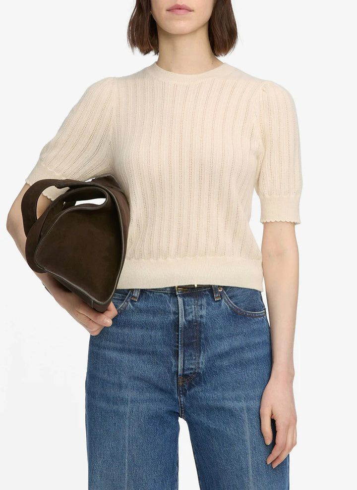 Frame - The Ladder Pointelle Sweater