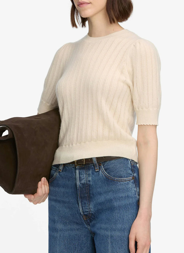 Frame - The Ladder Pointelle Sweater