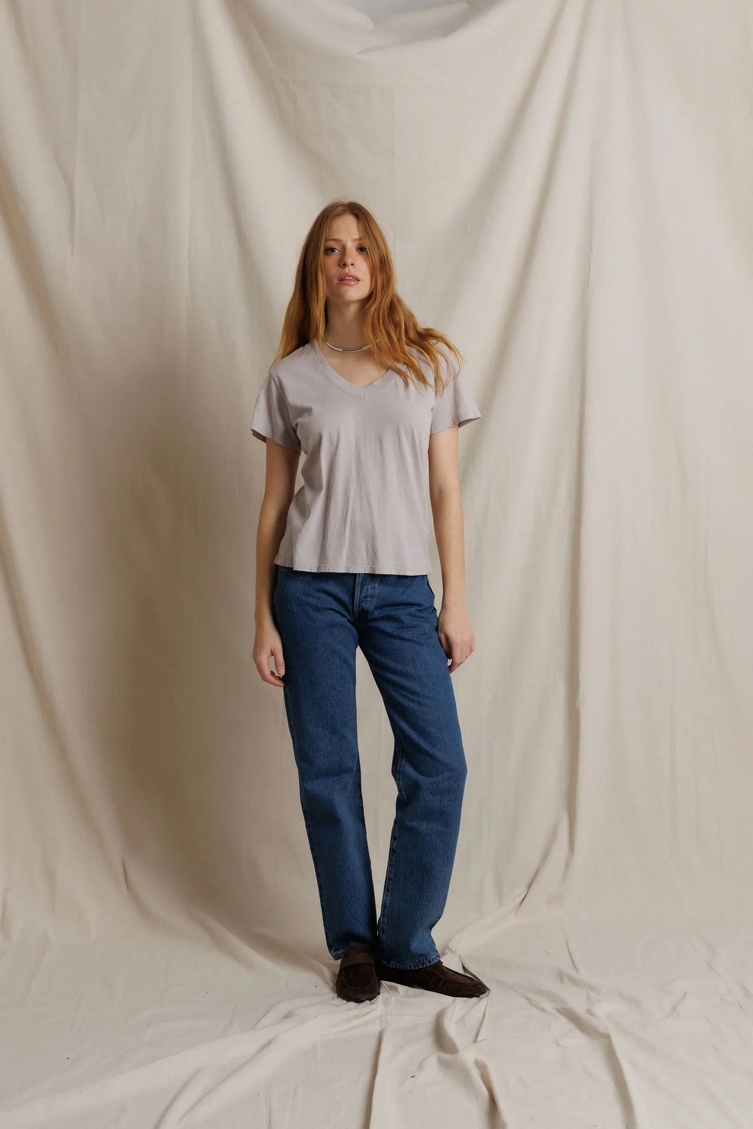 Perfectwhitetee - T. Shirt en V Hendrix