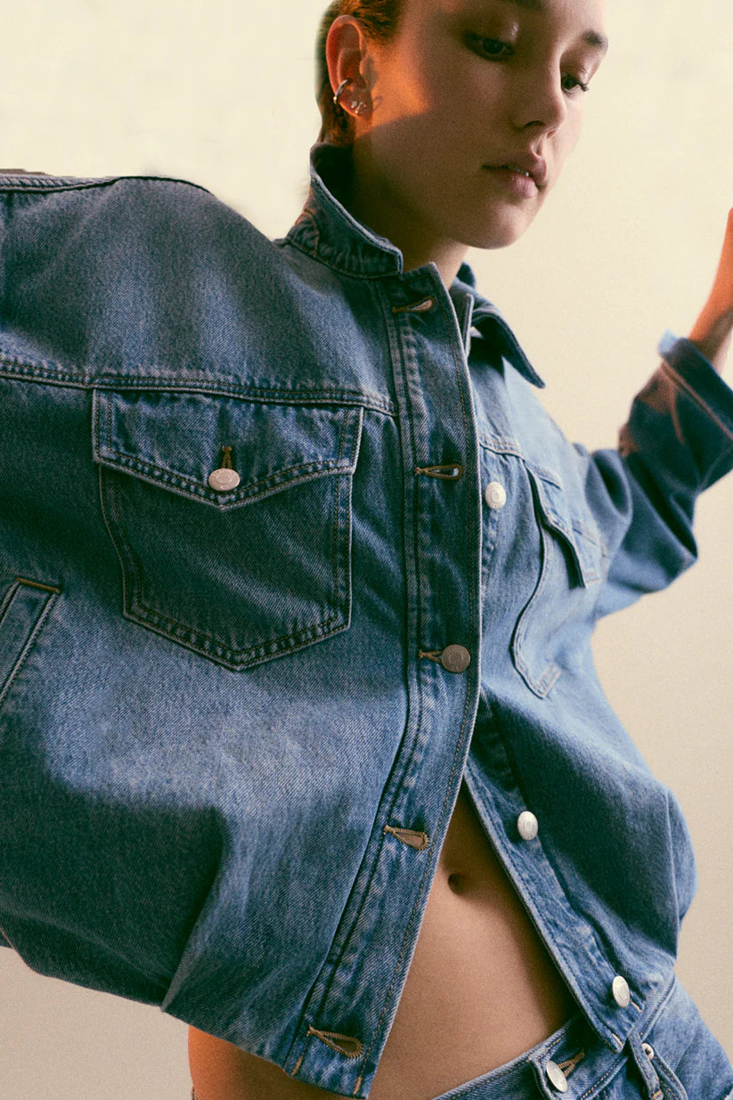 Pistola - Veste en denim Bibi