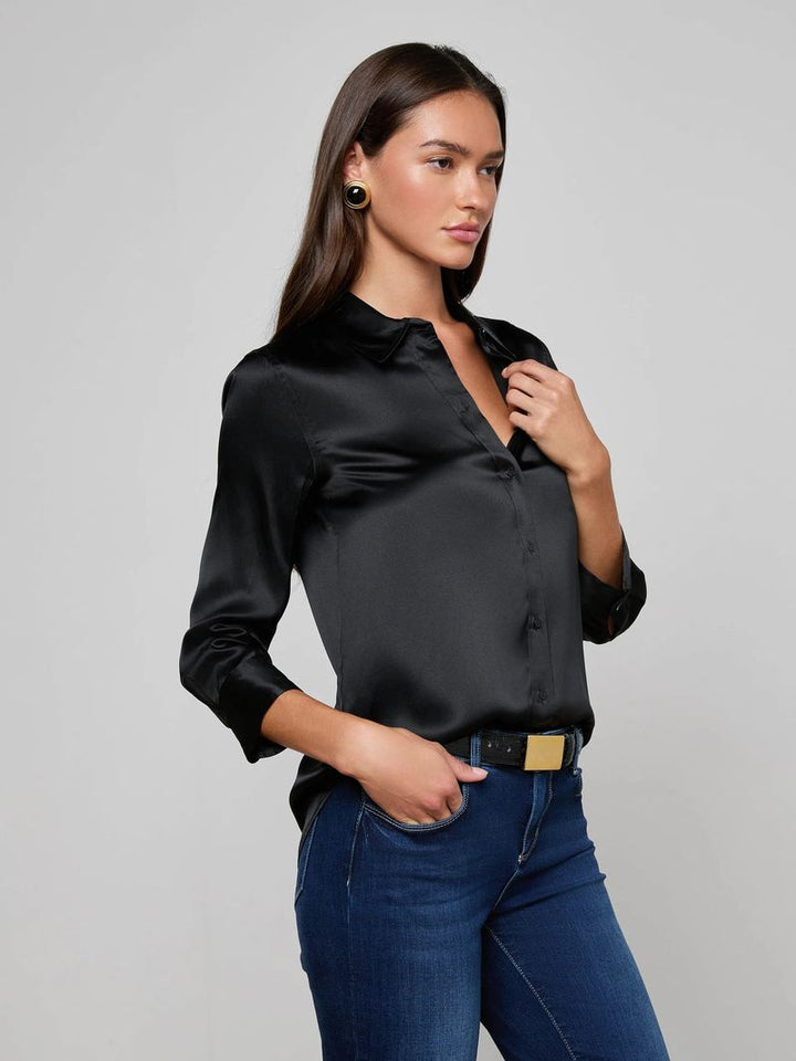 L'Agence - Blouse en Soie Dani