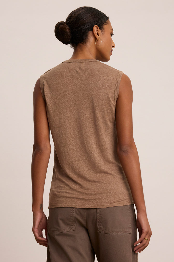 Velvet - Anca Linen Knit Top - Boutique Billie 
