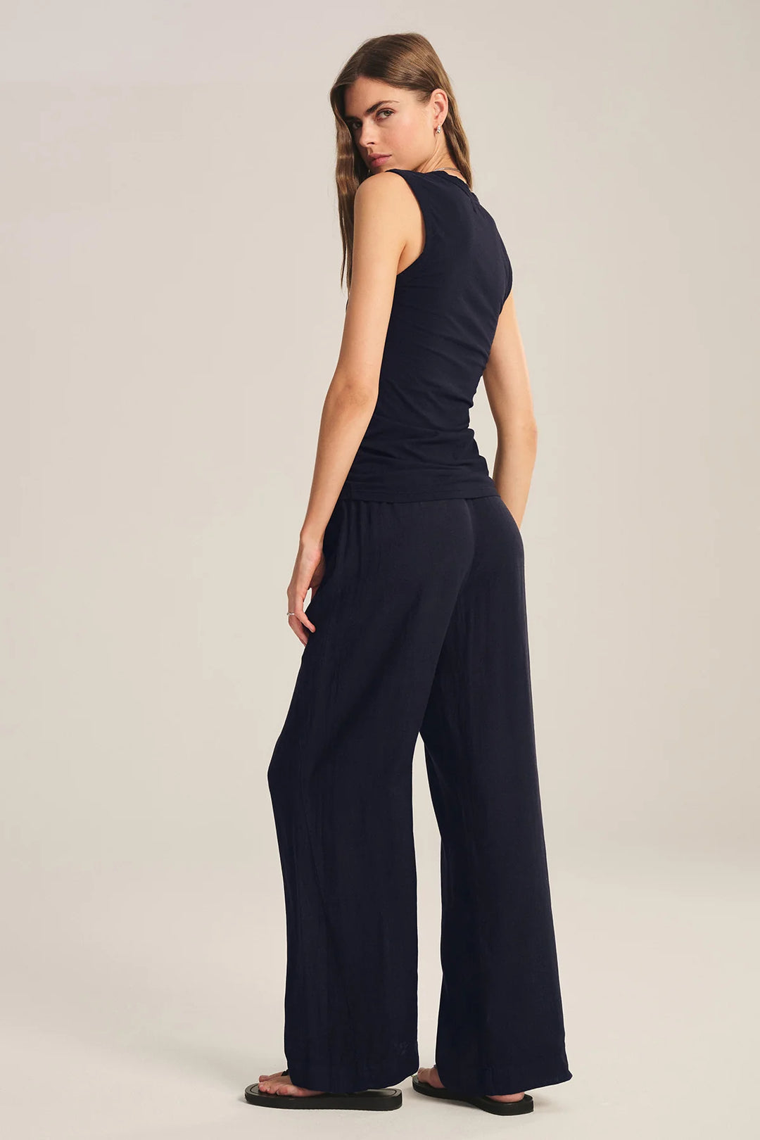 Velvet - Pantalon en lin Lola