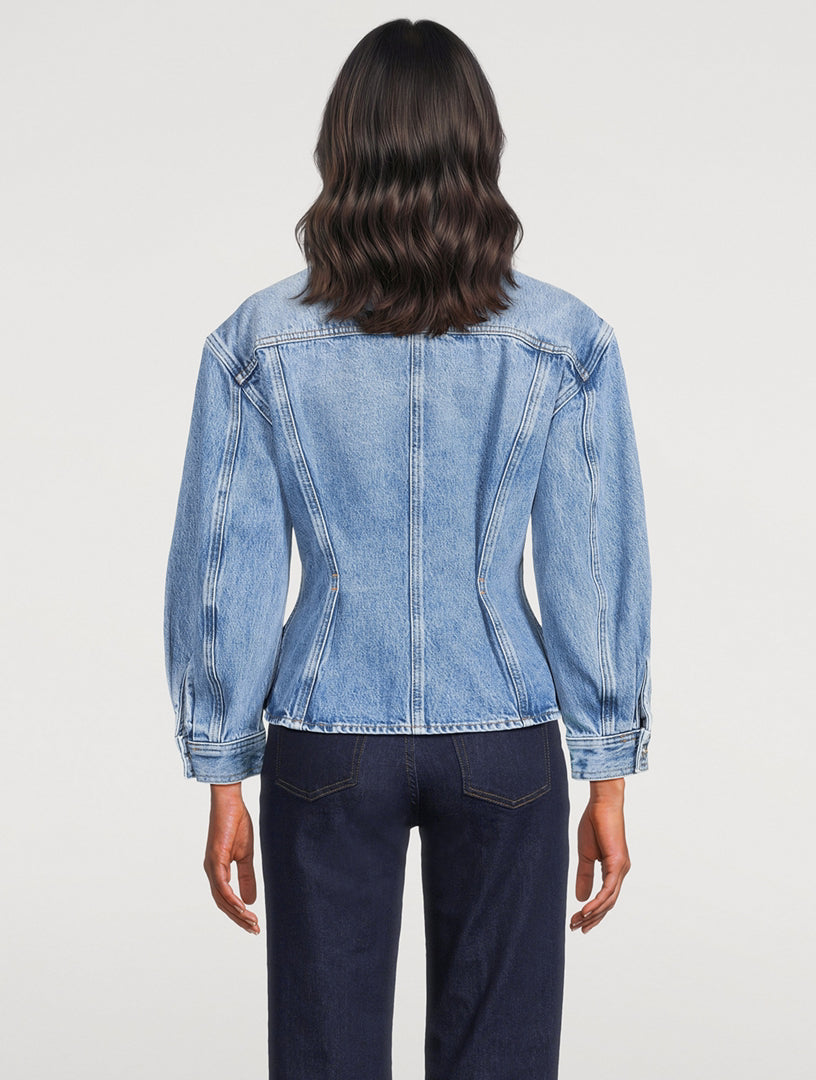 Frame - Vest en Denim The Nipped Collarless