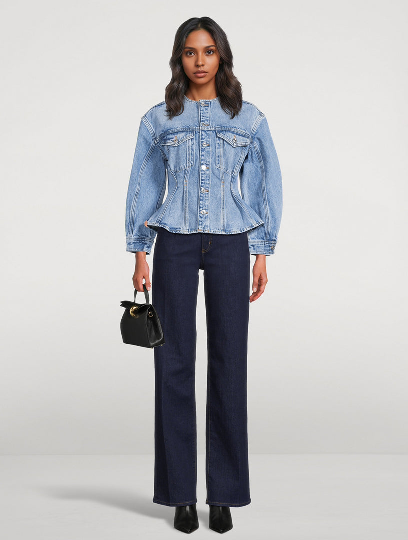 Frame - Vest en Denim The Nipped Collarless