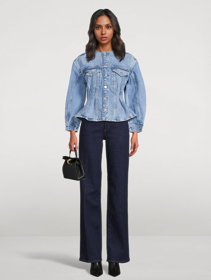 Frame - Vest en Denim The Nipped Collarless