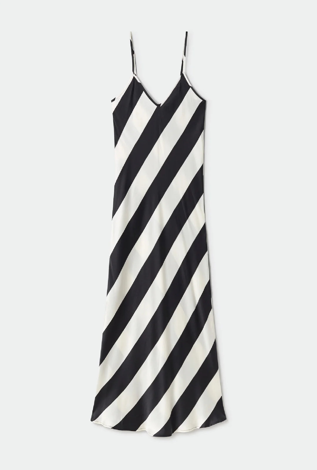 Billie Boutique Silk Laundry - 90s Slip Dress Puffin Stripe