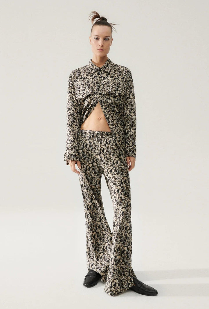 Billie Boutique - Silk Laundry - Bias Cut Pants Pellican
