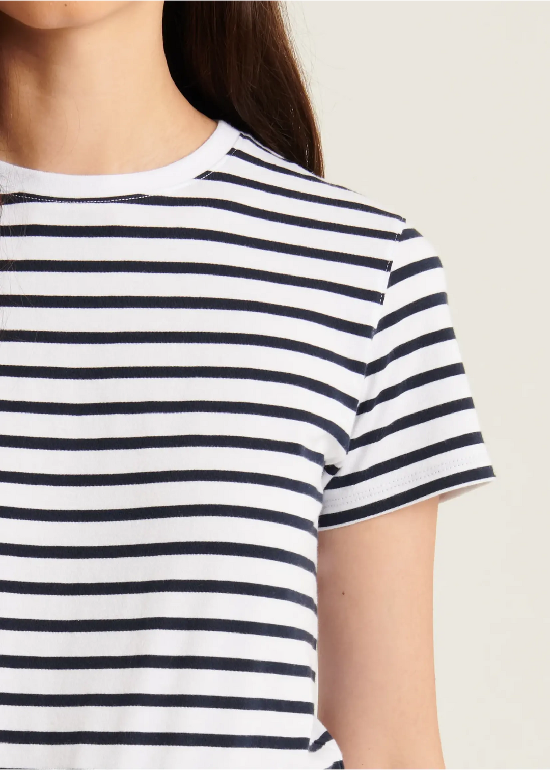 Patrick Assaraf - Iconic Classic Stripe T-Shirt