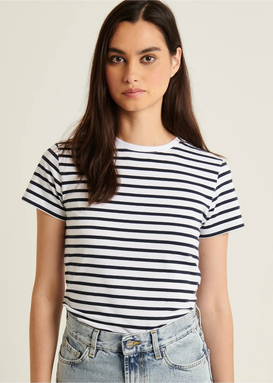 Patrick Assaraf - Iconic Classic Stripe T-Shirt