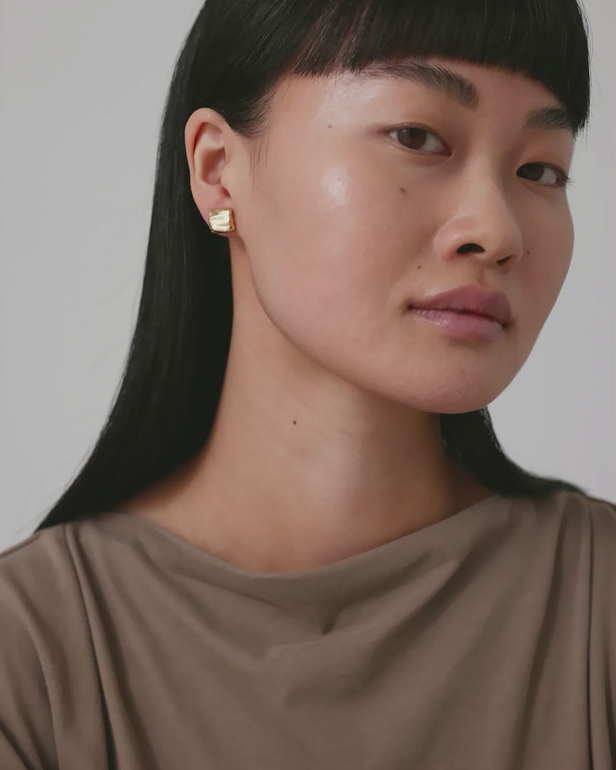 Jenny Bird - Boucles d'oreilles Mini Sundra en Or