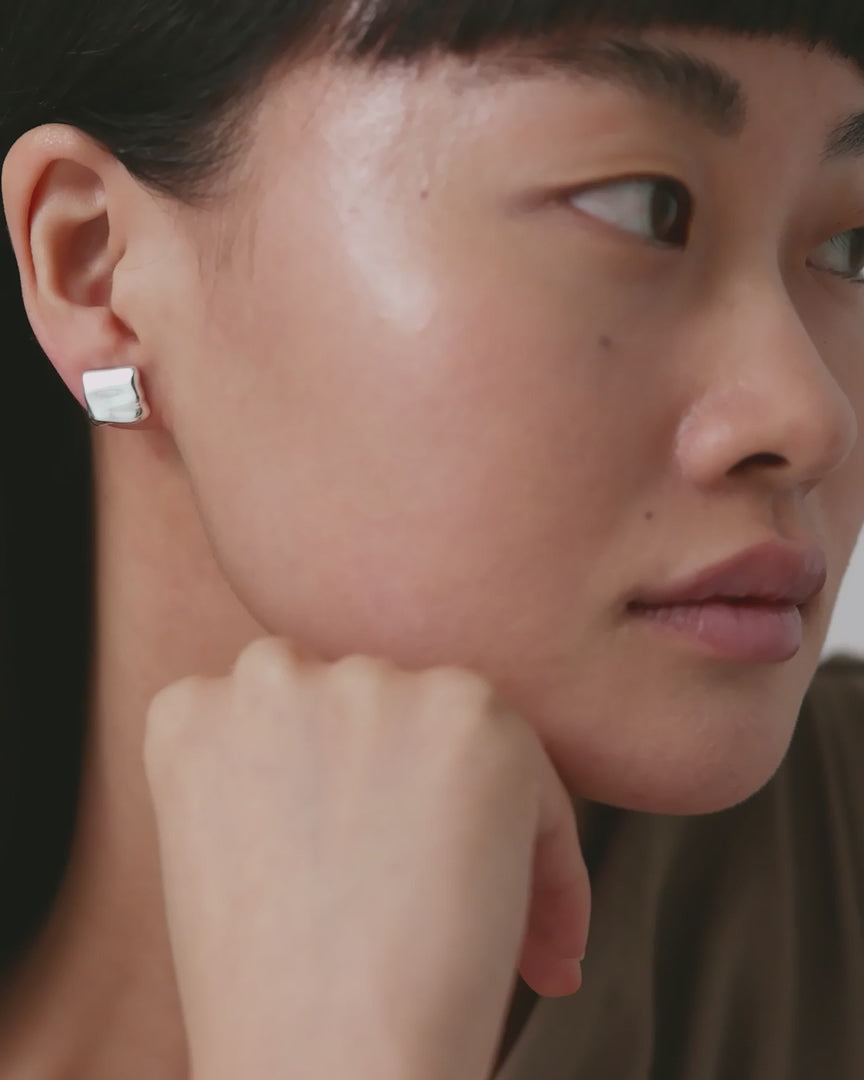 Jenny Bird - Boucles d'oreilles Mini Sundra en Argent