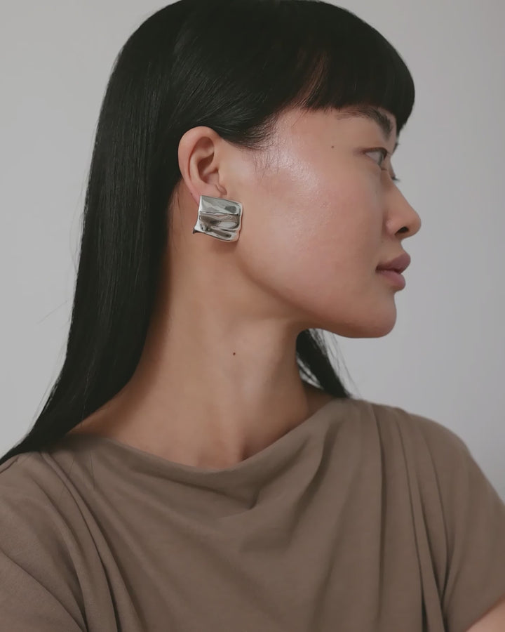 Jenny Bird - Boucles d'oreilles Sundra en Argent