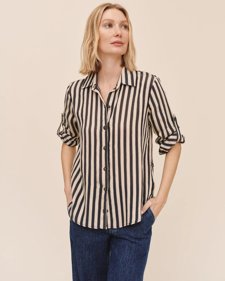 Bella Dahl - Chemise boutonnée à dos fendu