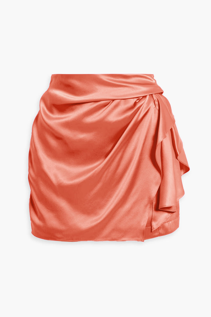 Michelle Mason - Mini Skirt Silk Charmeuse