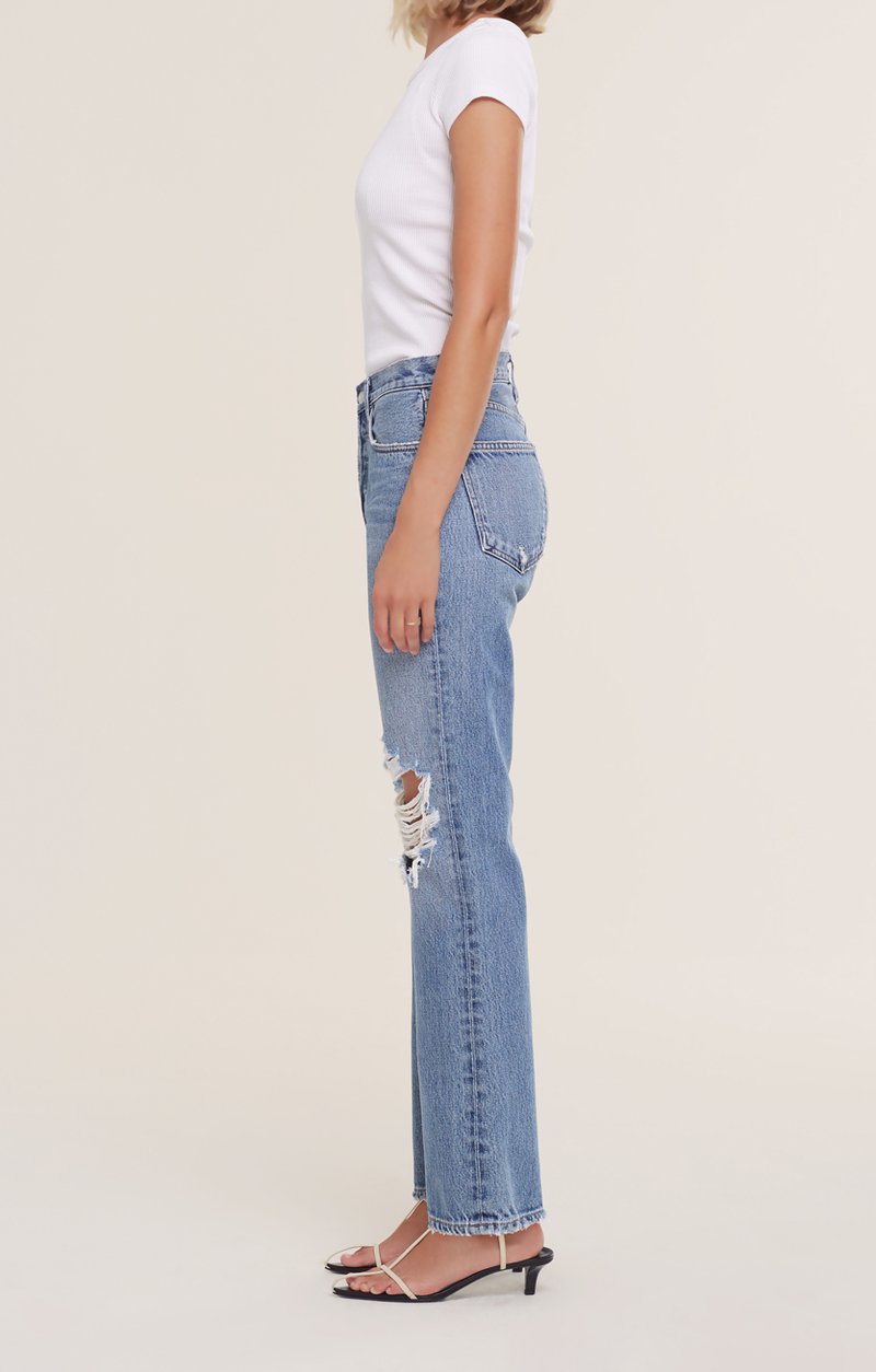 Agolde - Lana Mid Rise Vintage Straight Jean