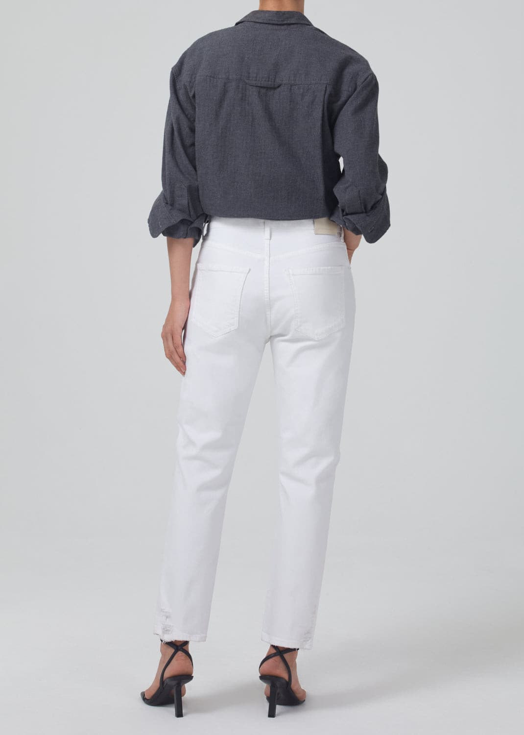 citizens of humanity jolene (organic cotton) white out