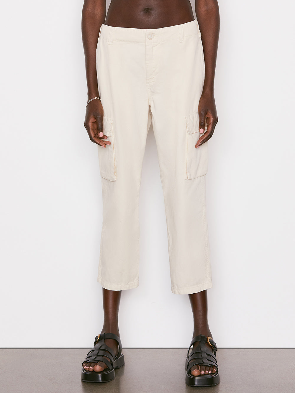 billie boutique frame relaxed utility pant washed flax 