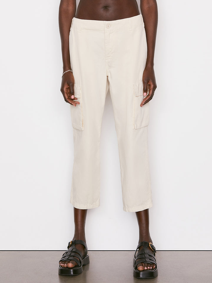 billie boutique frame relaxed utility pant washed flax 