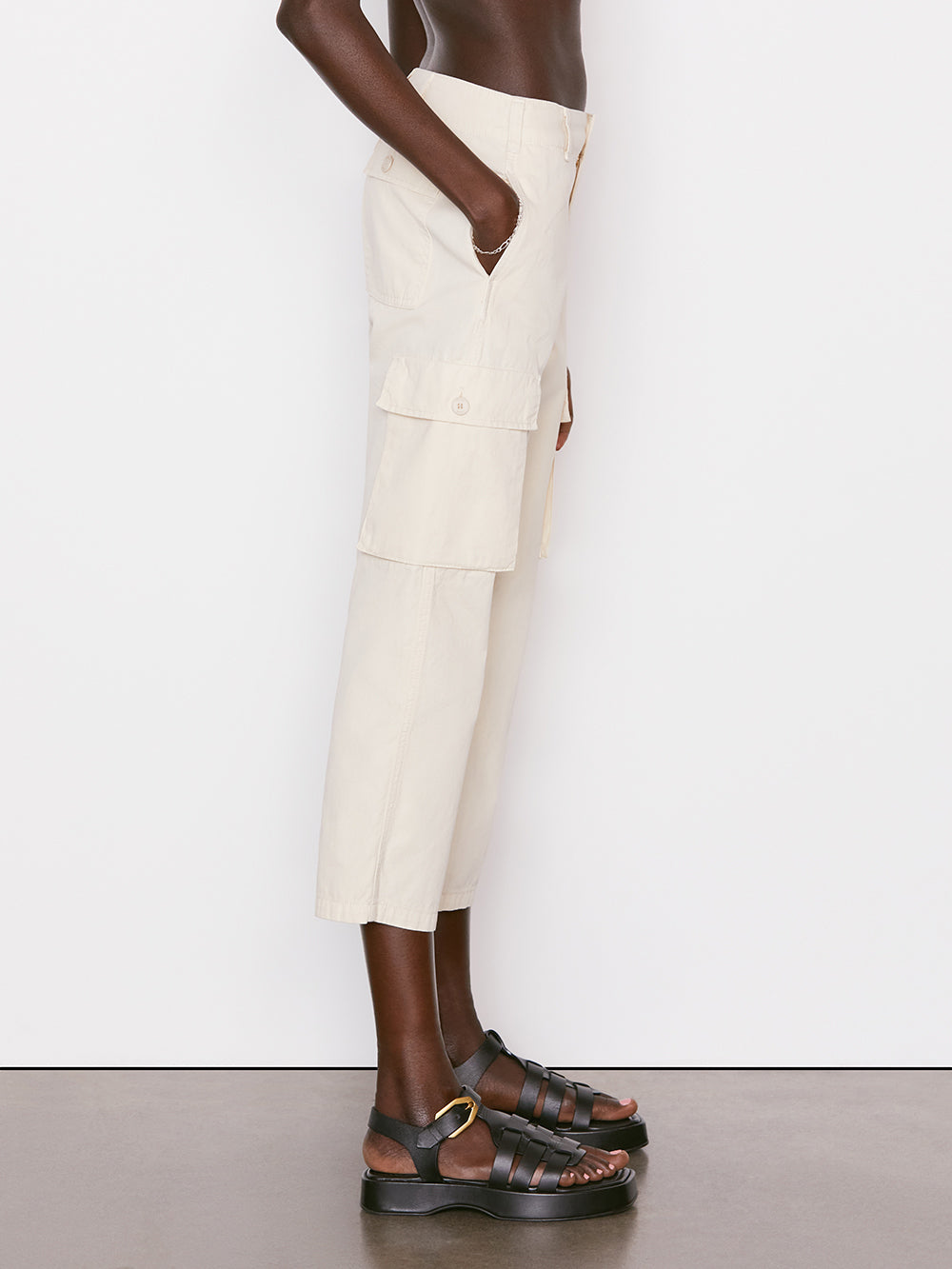 billie boutique frame relaxed utility pant washed flax 