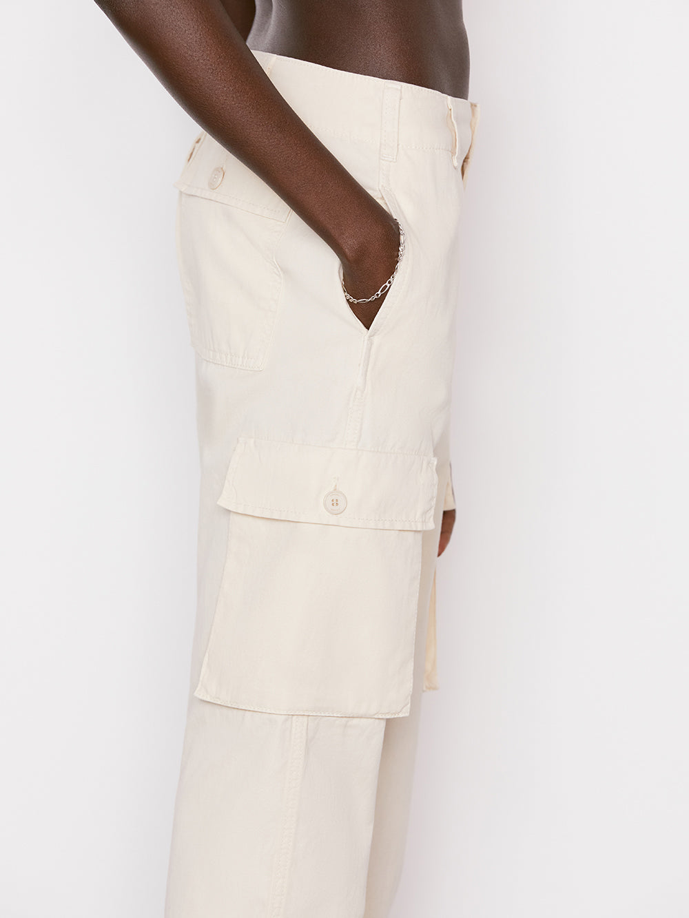 billie boutique frame relaxed utility pant washed flax 