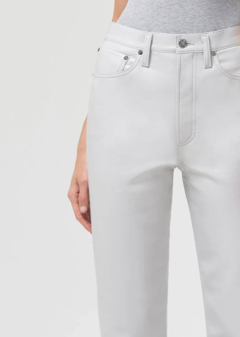 Agolde - Recycled Leather 90's Pinch Waist – Boutique Billie