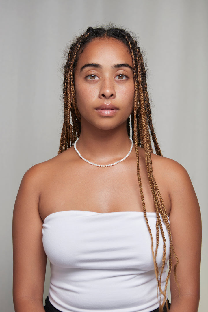 Deux Lions x Billie - Exclusive Collier 15,5" Perles d'Eau Douce - Boutique Billie 